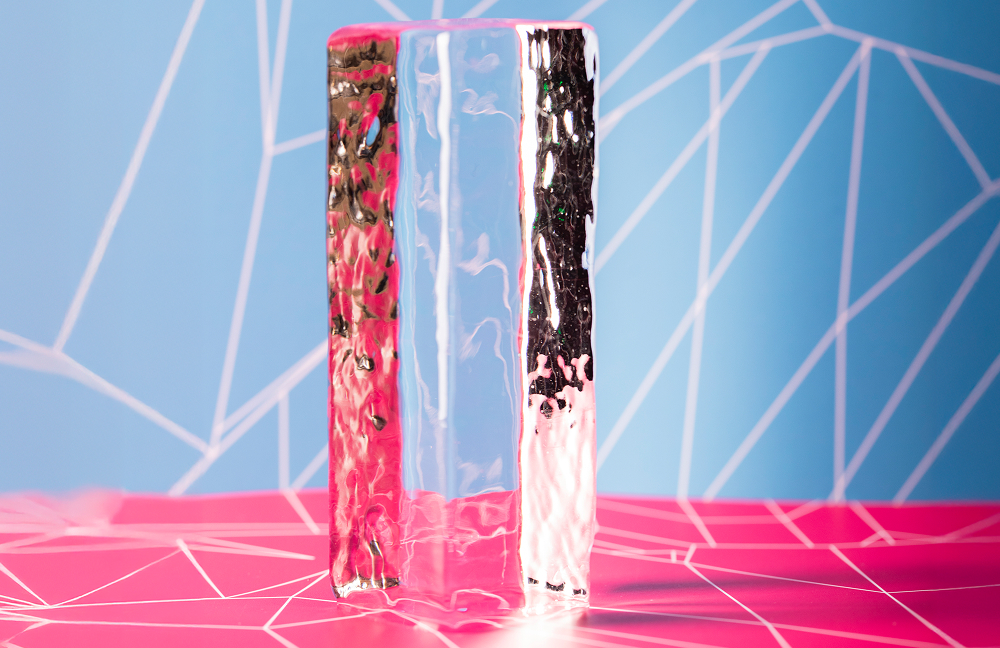 ghiaccio rettangolare professionale