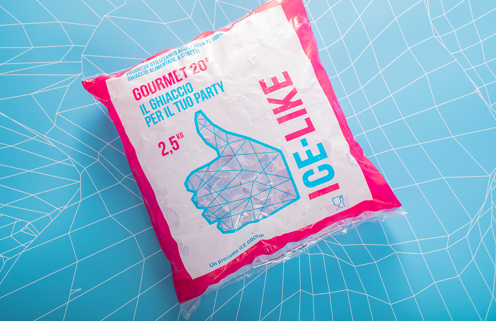 confezione ghiaccio alimentare 2,5 kg